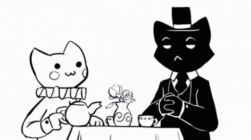 Cat I Have Friends GIF - Cat I Have Friends Want A Spot Of Tea GIFs