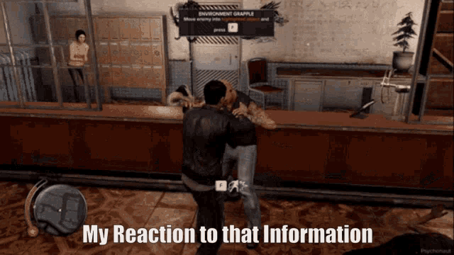Sleeping Dogs My Reaction To That Information GIF - Sleeping Dogs My Reaction To That Information Sleeping Dogs Game GIFs
