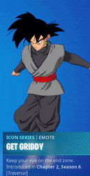 a cartoon character with black hair and white boots is standing on a blue background