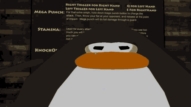 a drawing of a penguin with a dollar sign on its head