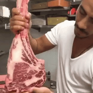 Meat Beef GIF - Meat Beef Slap GIFs