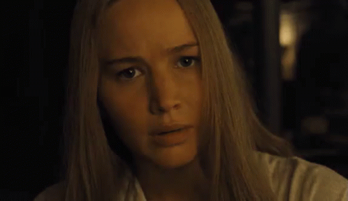 What'S That In The Wall? GIF - Scared Jennifer Lawrence Banging GIFs