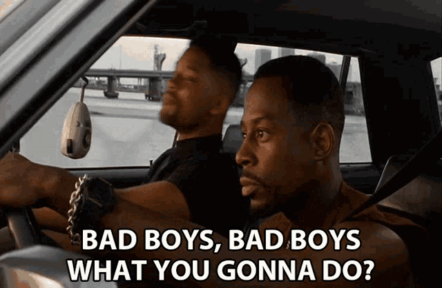 Bad Boys Bad Boys What You Gonna Do GIF - Bad Boys Bad Boys What You Gonna Do Cops GIFs