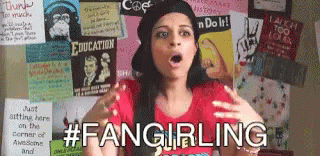 Fangirling Excited GIF - Fangirling Fan Fangirl GIFs
