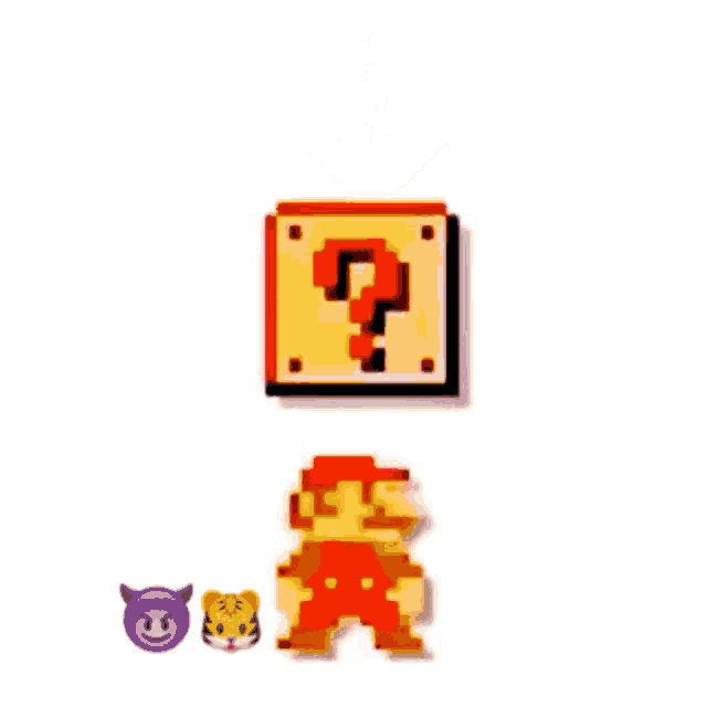 a pixel art of a heart that says i love you