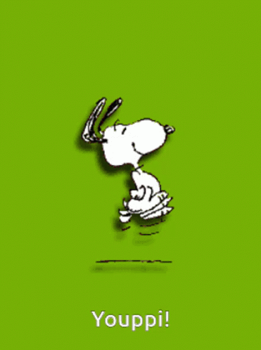 Youppi Snoopy GIF