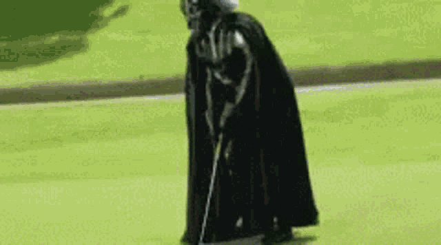Golf Darth Vader GIF - Golf Darth Vader Funny GIFs