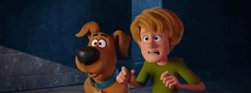 Scared Scooby GIF - Scared Scooby Frank Welker GIFs