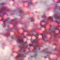 a close up of a pink and purple background with a lot of dots .