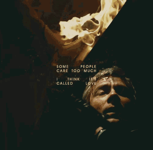 some people care too much i think it 's love called
