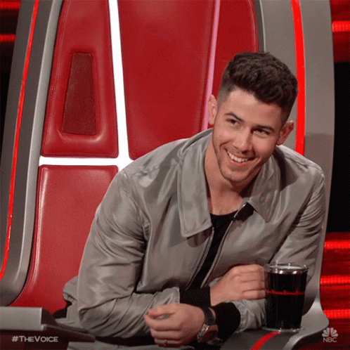 Smiling Nick Jonas GIF - Smiling Nick Jonas The Voice GIFs