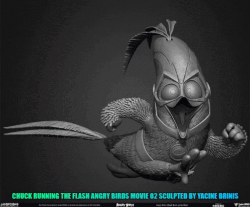 Chuck Angry Birds GIF - Chuck Angry Birds Rovio GIFs