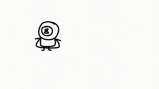 a black and white drawing of a no sign