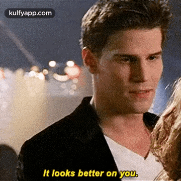 It Looks Better On You..Gif GIF - It Looks Better On You. Btvs Q GIFs