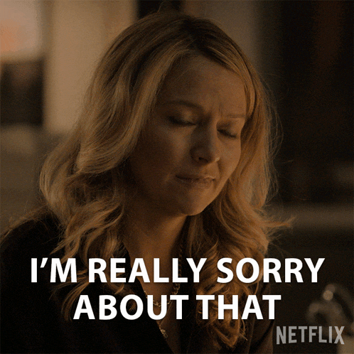 I'M Really Sorry About That Lorna Crane GIF - I'M Really Sorry About That Lorna Crane Becki Newton GIFs