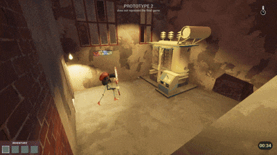 a screenshot of a video game with prototype 2 written on the bottom