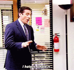 The Office I Hate It GIF - The Office I Hate It Steve Carell GIFs