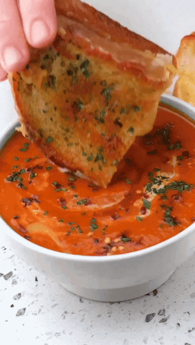 Herb Grilled Cheese Tomato Soup GIF - Herb Grilled Cheese Tomato Soup Sandwich GIFs