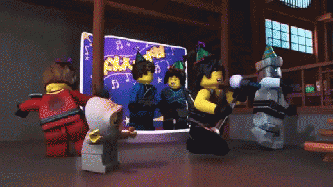 Party Excited GIF - Party Excited Lego Dance GIFs