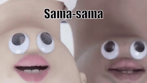 Samasama GIF - Googly Eyes Talking Sama Sama GIFs