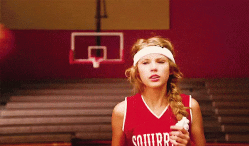Taylor Swift GIF - Taylor Swift Basketball Ouch GIFs