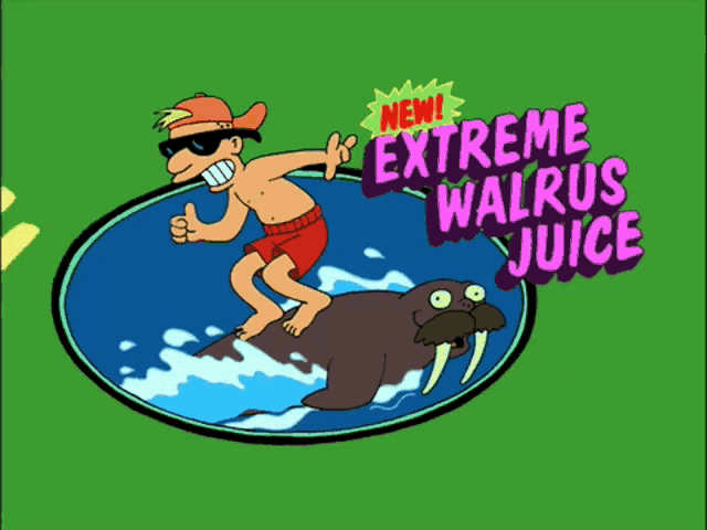 Futurama Walrus GIF - Futurama Walrus Juice GIFs