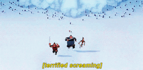Mulan Terrified Screaming GIF - Mulan Terrified Screaming Running Away GIFs