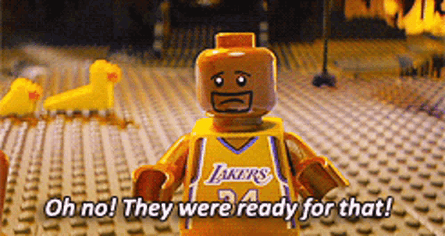 a lego basketball player with the number 24 on his jersey