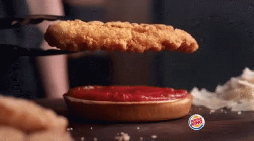 Burger King Chicken Parmesan Sandwich GIF