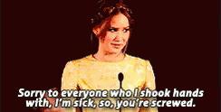Jennifer Lawrence Sick GIF - Jennifer Lawrence Sick Flu GIFs