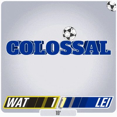a logo for colossal wat 11 lei with a soccer ball