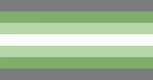 a green , white , and gray flag with a white stripe on the bottom .