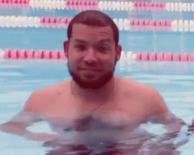 Justin Tinsley Hi GIF - Justin Tinsley Hi Learning To Swim GIFs