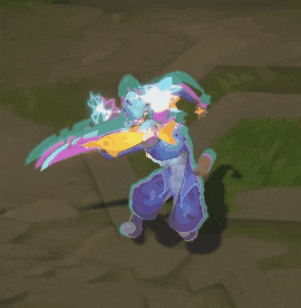 a pixel art drawing of a person with a sword