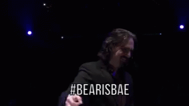 Bear Mc Creary Conductor GIF - Bear Mc Creary Conductor Bearisbae GIFs