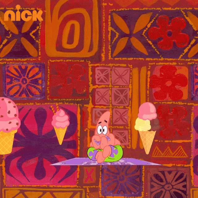 Ice Cream Patrick Star GIF - Ice Cream Patrick Star Spongebob Squarepants GIFs