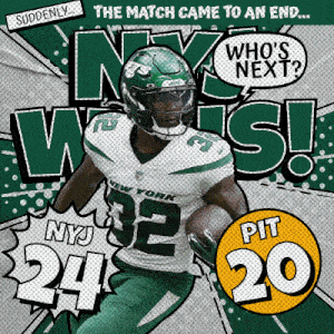 Pittsburgh Steelers (20) Vs. New York Jets (24) Post Game GIF - Nfl National Football League Football League GIFs