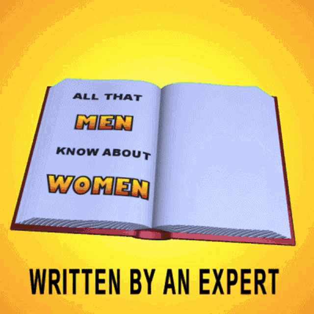 Knowledge Of Women Book About Women GIF - Knowledge Of Women Book About Women What Men Know About Women GIFs