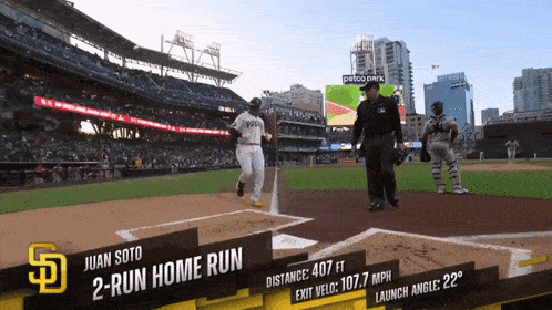 juan soto has a 2 run home run in his career