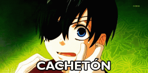 Cachetón GIF - Cacheton Anime Pinch GIFs