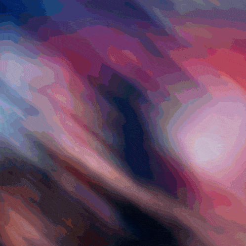 a painting of a purple and pink colored background