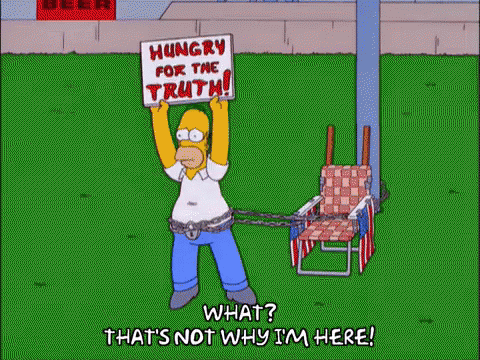 Strike GIF - Strike Protest Simpsons GIFs