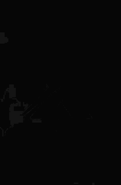 a white letter x on a black background with smoke coming out of it