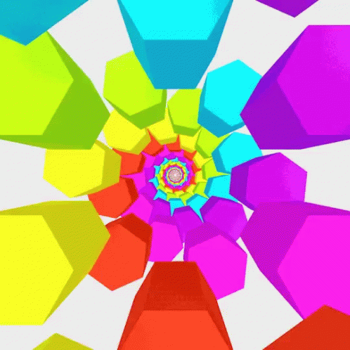 Hexeosis Colorful GIF