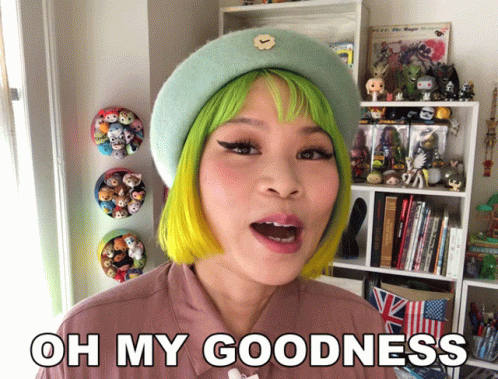 Oh My Goodness Goldie Chan GIF - Oh My Goodness Goldie Chan Omg GIFs