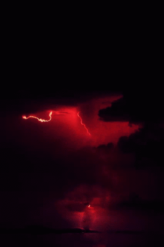 Red Lightning Red Theme GIF - Red Lightning Lightning Red Light GIFs