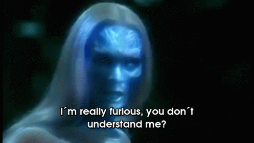 Ice Planet 2001 - Horror And Science Fiction GIF - Ice Planet Furious Angry GIFs