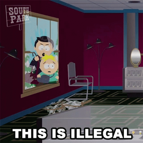 This Is Illegal Butters Stotch GIF - This Is Illegal Butters Stotch Dr Janus GIFs