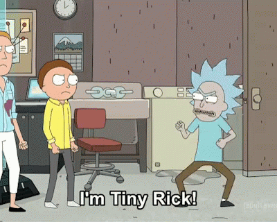 Im Tiny Rick GIF - Tiny Rick Tiny Rick GIFs