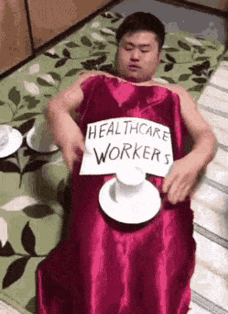 Healthcare Thank You GIF - Healthcare Thank You Take Off GIFs